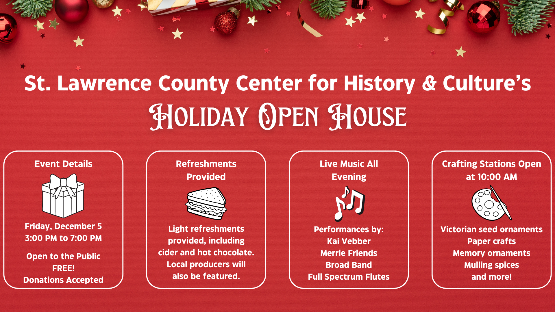 SLCCHC Annual Holiday Open House