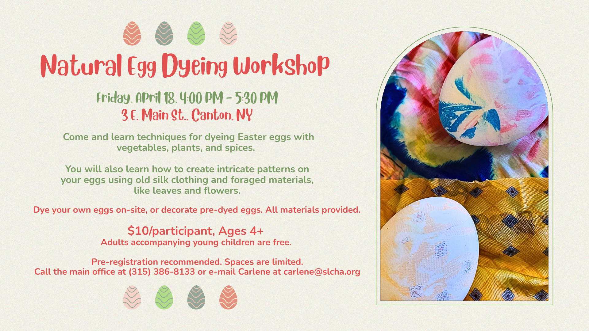 You are currently viewing Family-friendly Natural Egg Dyeing Workshop