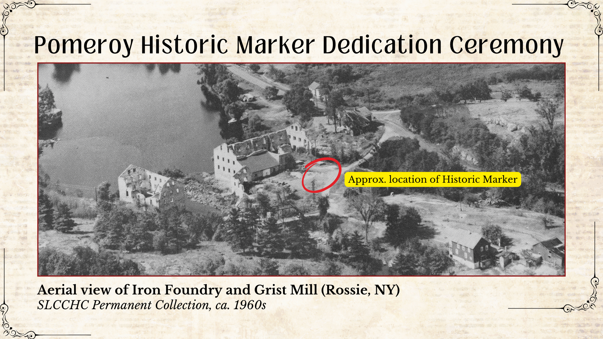 Read more about the article “Early Mining in NY” Pomeroy Historic Marker Dedication (Rossie, NY)