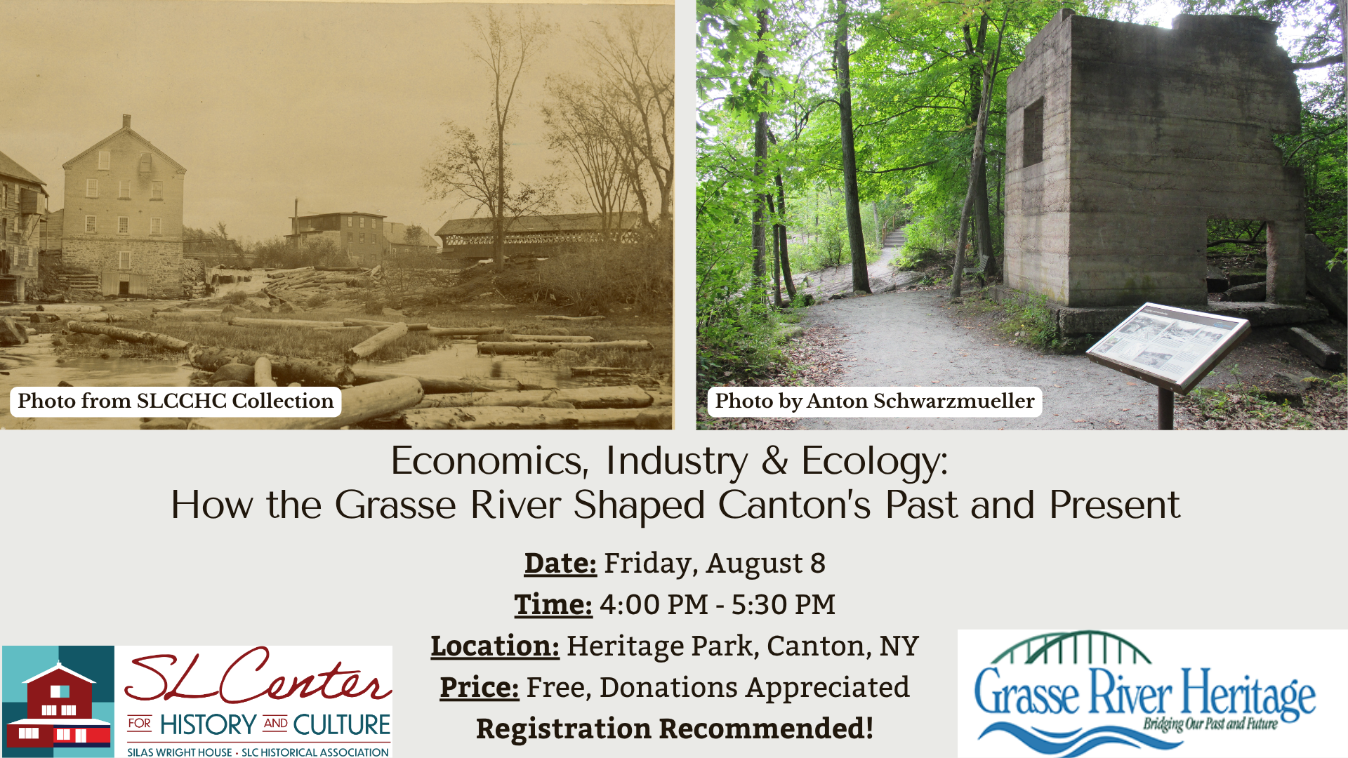 Economics, Industry, & Ecology: How the Grasse River Shaped Canton’s Past and Present